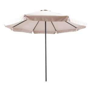 Professional umbrella Nagida pakoworld single piece aluminium D3m beige-anthracite 218-000007