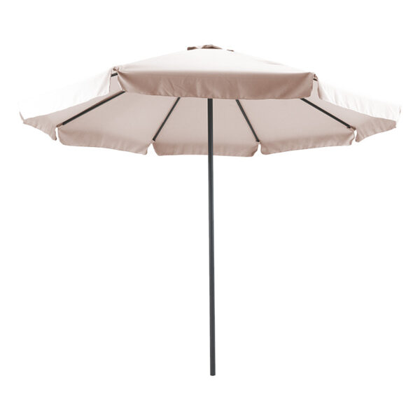 Professional umbrella Nagida pakoworld single piece aluminium D3m beige-anthracite 218-000007
