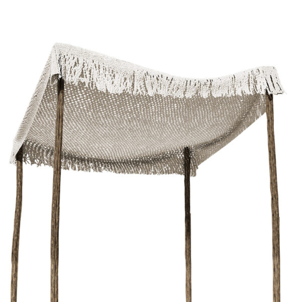 Day bed Roof pakoworld macrame beige 2x2m 220-000007