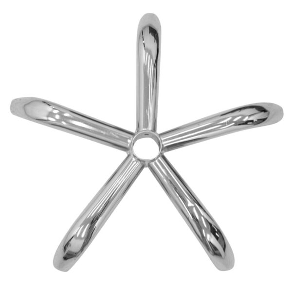Pakoworld office chair star metallic silver D54cm 221-000007