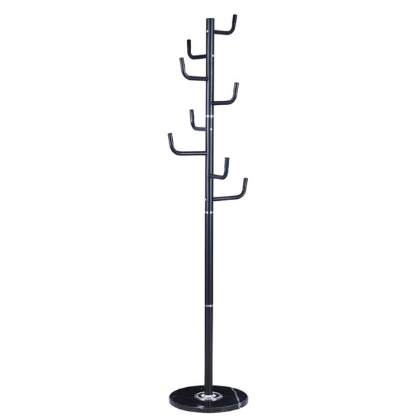 Coat Stand Lorenda pakoworld metal black D37x175cm 226-000010
