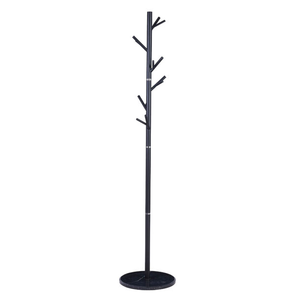 Coat Stand Marietta pakoworld metal black D37x177cm 226-000012