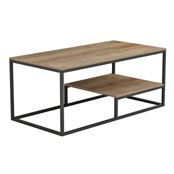 Coffee table Tondo pakoworld natural 120x60x50cm 230-000003