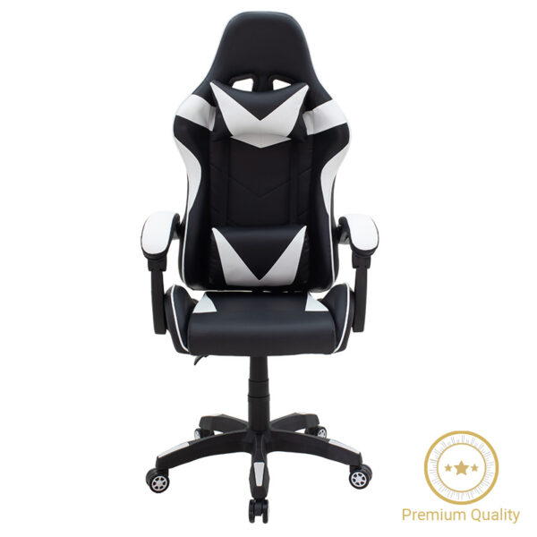 Office Gaming chair Leoni pakoworld PU black-white 232-000005