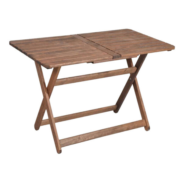 Table Retto pakoworld beech walnut impregnation 140÷80÷76cm 237-000007