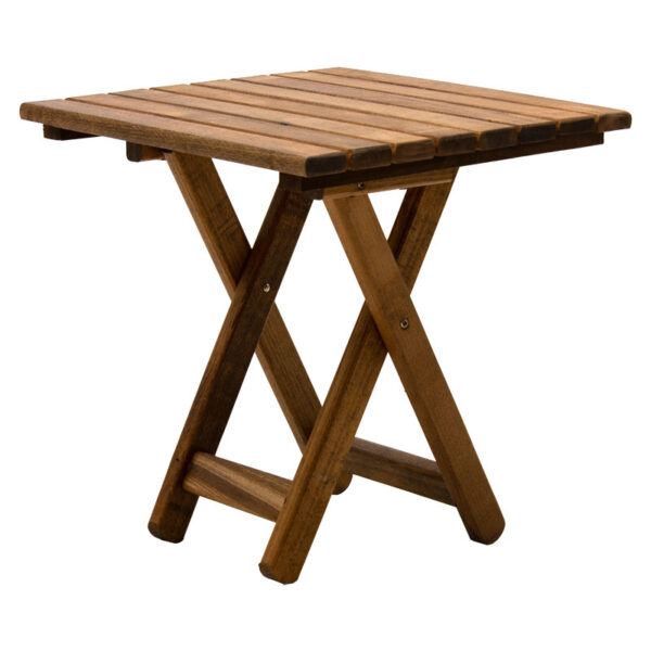 Table Retto pakoworld beech walnut impregnation 45x45x48cm 237-000012