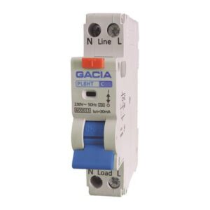 ΡΕΛΕ RCBO ΜΟΝΟΠΟΛΙΚΟ 25A 6KA 30mA 1+N GACIA TYPE AC EUROLAMP - 500-43534