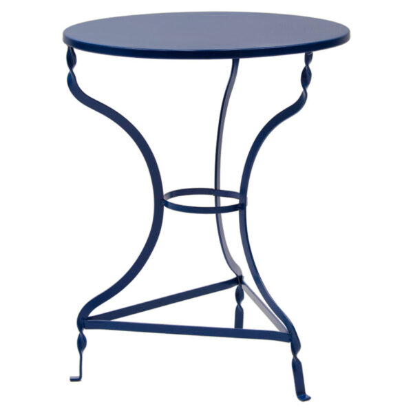 Table Noah pakoworld metallic blue D58x72cm 243-000010