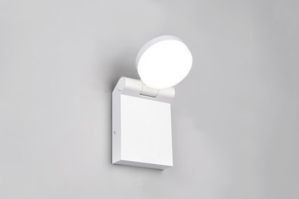 Απλίκα Τοίχου Περιστρεφόμενη Λευκή Ματ ADOUR  LED 7.5W 750lm CCT IP44 Trio Lighting - 245560131