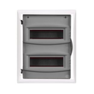 ΠΙΝΑΚΑΣ ΧΩΝΕΥΤΟΣ ΠΛΑΣΤΙΚΟΣ ECONOMIC 2Χ12 IP 40 (PE+N) EUROLAMP - 151-25033