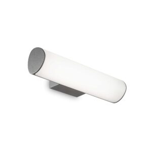 IDEAL LUX Απλίκα Τοίχου Βεράντας ETERE LED 10W 4000K IP44 Χρώματος Ανθρακί - 172408