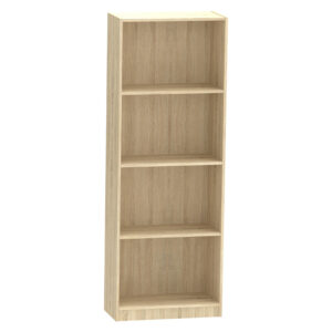Bookcase Presley pakoworld sonoma 60x30x167cm 248-000003