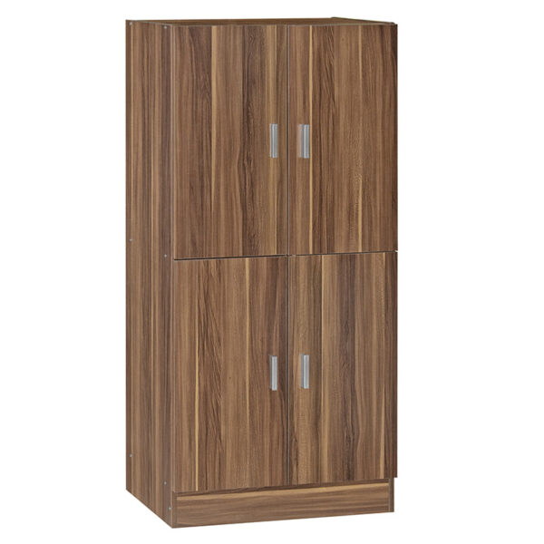 Shoe cabinet Felicity pakoworld walnut 60x32x127cm 249-000031
