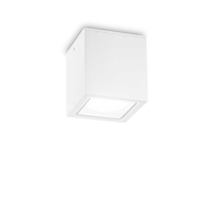 IDEAL LUX Φωτιστικό Οροφής Βεράντας TECHO 1xGU10 IP54 Λευκού Χρώματος - 251523