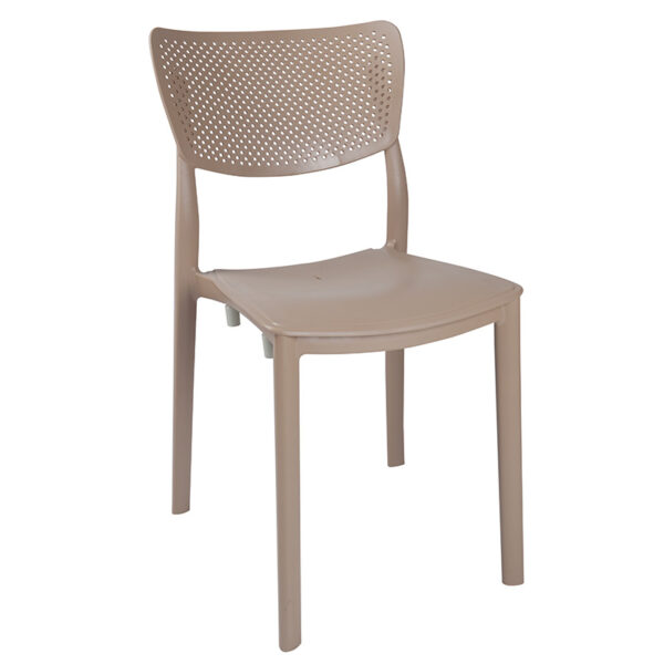 Chair Ignite pakoworld PP color cappucino 253-000015