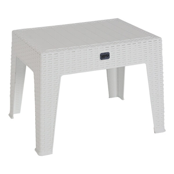 Table Cosmic pakoworld PP color white 55x40x43.5cm 253-000033