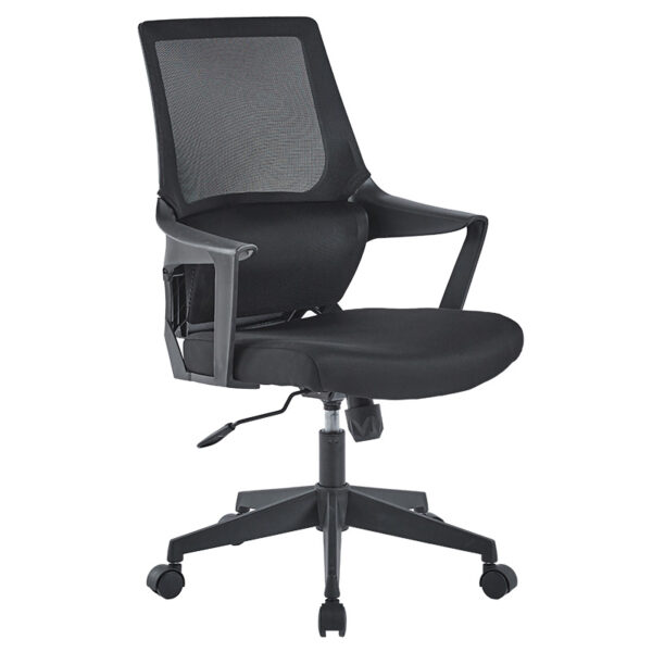 Office chair Fragrant pakoworld with fabric mesh in black colour 254-000008