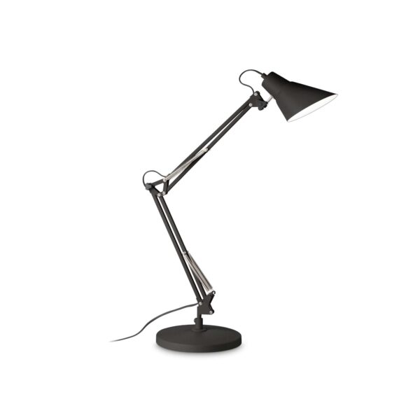 IDEAL LUX Επιτραπέζιο Φωτιστικό SALLY 1xE27 Μαύρου Χρώματος - 265285