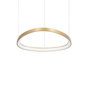 IDEAL LUX Κρεμαστό Φωτιστικό  GEMINI LED 48W 3000K Χρυσού Χρώματος - 269832