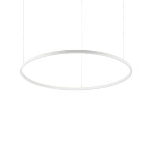 IDEAL LUX Κρεμαστό Φωτιστικό ORACLE SLIM SP LED 55W 4000K Λευκού Χρώματος - 269870