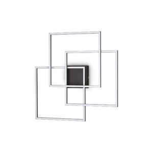 IDEAL LUX Φωτιστικό Οροφής FRAME LED 35W 3000K Μαύρου Χρώματος - 270678