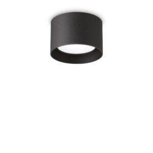 IDEAL LUX Φωτιστικό Οροφής SPIKE 1xGX53 Μαύρου Χρώματος - 278704
