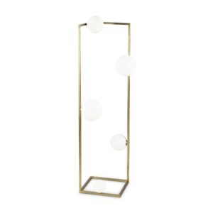 IDEAL LUX Φωτιστικό Δαπέδου ANGOLO 5xG9 Χρυσού Χρώματος - 284354
