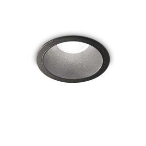 IDEAL LUX Χωνευτό Φωτιστικό Οροφής GAME ROUND LED 11W 2700K Μαύρου Χρώματος - 285412