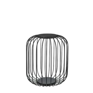 IDEAL LUX Φωτιστικό Δαπέδου Κήπου DJAMBE LED 18W 3000K IP44 Μαύρου Χρώματος - 293394