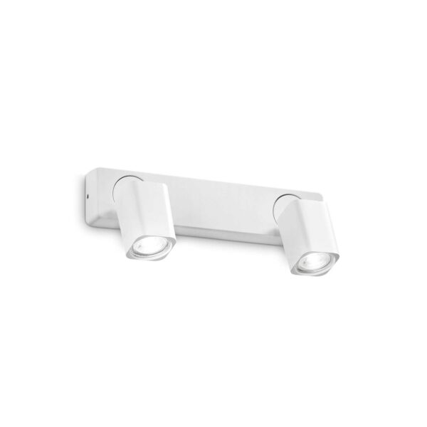 IDEAL LUX Φωτιστικό Οροφής RUDY 2xGU10 Λευκού Χρώματος - 294803