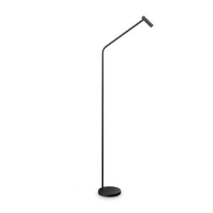 IDEAL LUX Φωτιστικό Δαπέδου EASY LED 3.5W 3000K Μαύρου Χρώματος - 295497