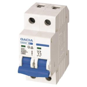 ΑΥΤΟΜΑΤΑΚΙ ΔΙΠΟΛΙΚΟ 2X25A 1P+Ν 3KA GACIA EUROLAMP - 500-42314