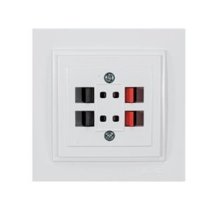 ΠΡΙΖΑ HI-FI ΔΙΠΛΗ ΛΕΥΚΗ EUROLAMP - 152-10162