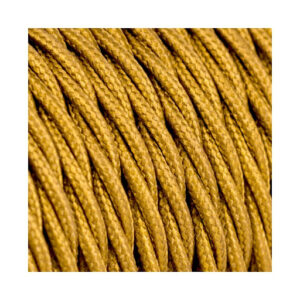 Καλώδιο Υφασμάτινο Πλεκτό Gold Antique 2x0.75mm² Universe 2-GR3032612711