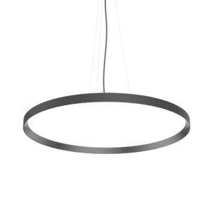 IDEAL LUX Κρεμαστό Φωτιστικό FLY LED 65W 3000K Μαύρου Χρώματος - 306766