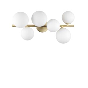 IDEAL LUX Φωτιστικό Οροφής PERLAGE 6xG9 Λευκού Χρώματος - 309279