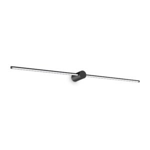 IDEAL LUX Επιτοίχιο Φωτιστικό FILO LED 16W 3000K IP44 Μαύρου Χρώματος - 310152