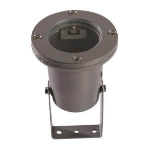 ΣΠΟΤ ΚΗΠΟΥ ΜΕΤΑΛΛΙΚΟ MR16 IP65 12V ΓΚΡΙ EUROLAMP - 147-68402