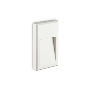IDEAL LUX Επιτοίχιο Φωτιστικό LED για Σκαλοπάτια FEBE-2 6W 4000K IP65 Λευκού Χρώματος - 322315