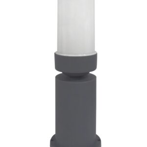 Φωτιστικό Δαπέδου/εδάφους H23CM  Ε/27 γκρί IP44 D-06EB Heronia - 32-0240