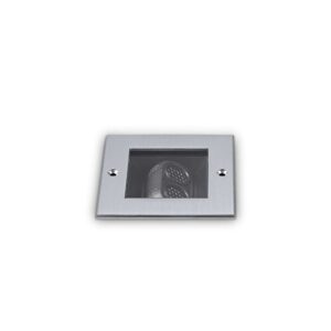 IDEAL LUX Χωνευτό Φωτιστικό Κήπου TAURUS LED 6W 3000K IP67 Ασημί Χρώματος - 325620
