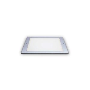 IDEAL LUX Χωνευτό Φωτιστικό Κήπου TAURUS LED 6W 3000K IP67 Ασημί Χρώματος - 325644