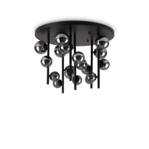 IDEAL LUX Φωτιστικό Οροφής PERLAGE 18xG9 Φιμέ Χρώματος - 328386