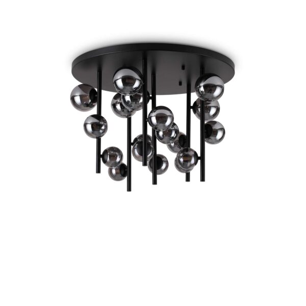 IDEAL LUX Φωτιστικό Οροφής PERLAGE 18xG9 Φιμέ Χρώματος - 328386