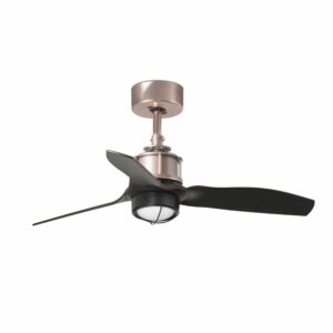 JUSTFAN XS Ø810MM COPPER BLADES BLACK 17W 3000K W/FARO - 33427WP-10