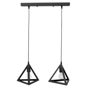 GIZA/2L RAGA BLACK METAL h80x50x21 Heronia - 34-0336
