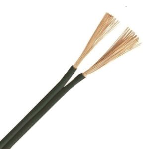 ΚΑΛΩΔΙΟ NYFAZ H03VH-H 2X0,5 mm2 ΜΑΥΡΟ - 150-13052