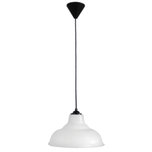 Κρεμαστό φωτιστικό PUBLIC/28 1L BL-WHITE Heronia - 35-0020