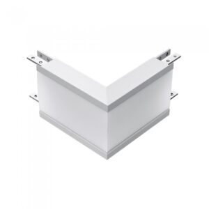 LED Γωνιακός Σύνδεσμος Ασημί 12W για Γραμμικό Χωνευτό Φωτιστικό 380 V-TAC PRO Samsung Chip Φυσικό Λευκό 4000K  390