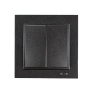 ΔΙΑΚΟΠΤΗΣ K/R ΜΑΥΡΟΣ EUROLAMP - 152-10304